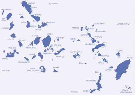 Xάρτης Νοτίου Αιγαίου